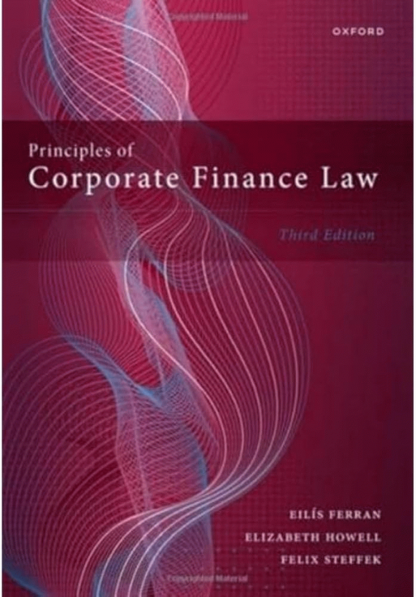 Principles of Corporate Finance Law / (Ferran, Eilis, ) 